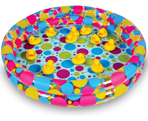 Piscina Inflable Estanque Patos 3x6 Pulgadas Juegos Carnaval