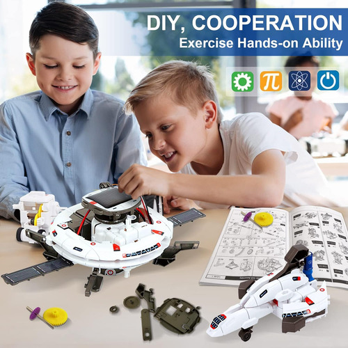 Robot Solar Flota Espacial Juguete Robot Solar Para Niños