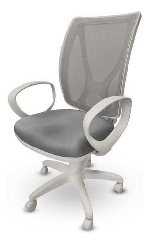 Silla Oficina ,pc,escritorio Alma Blanca ,base Blanca