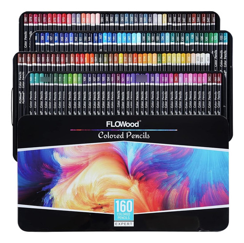 Tavolozza Premium 160 Lápices De Colores, Materiales De Arte