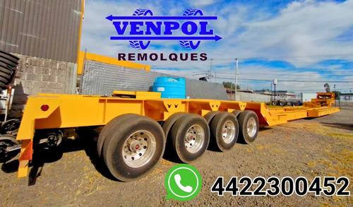 Lowboy Cuello Desmontable Para Carga De Vagones De Tren