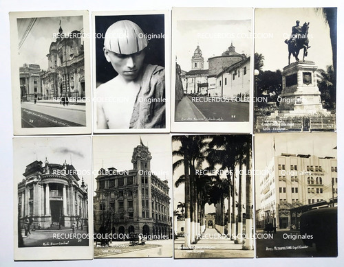 Fotos Antiguas Originales De Época, Ecuador Guayaquil Quito