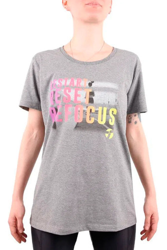 Remera Topper Gw Mc Restart Moda Grs Mujer