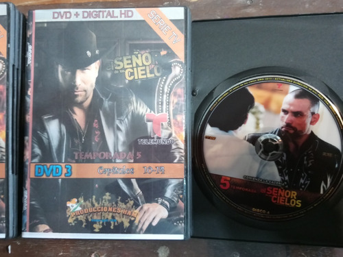 El Señor De Los Cielos Temporada 5 Dvd Coleccion + Envio