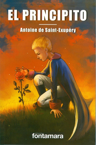 El principito, de Antoine de Saint-Exupéry. Editorial Fontamara, tapa pasta blanda, edición 1 en español, 2013