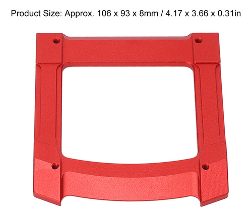 Protector De Blindaje Para Chasis Deslizante Rc Glide Plate,