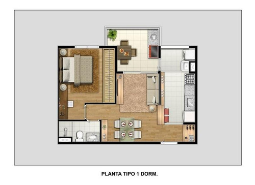 Imagem 29 de 30 de Apartamento Com 1 Dormitório À Venda, 51 M² Por R$ 250.000,00 - Vila Independência - Piracicaba/sp - Ap1763