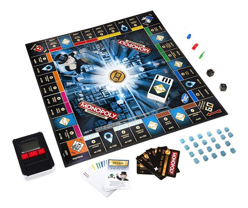 Monopoly Banco Electrónico Hasbro Juego De Mesa