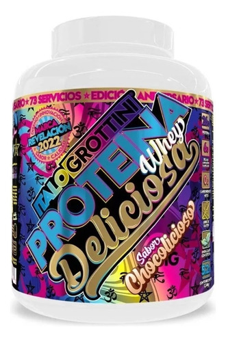 Proteina Whey Deliciosa Italo Grottini Chocoliciosa 5.2lb