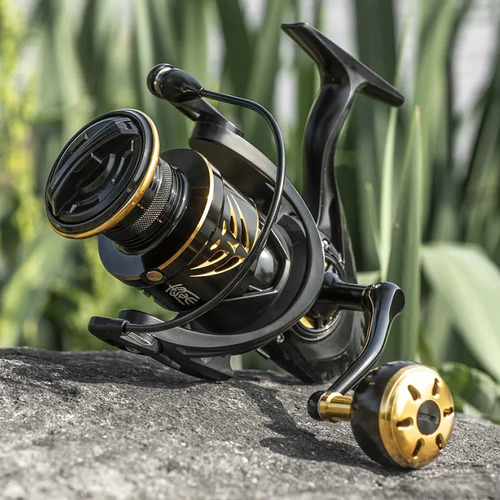 Imagen 8 de 9 de Reel Frontal Caster Samurai 5806 Río Mar Cast 6 Rulemanes