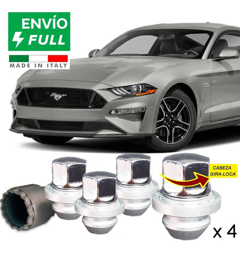 Birlos De Seguridad Galaxylock Mustang Couple V6 T/a 2015