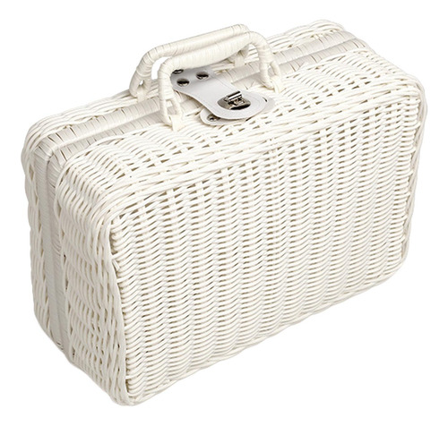 Cesta De Picnic, Cesta De Almacenamiento De Ratán Con S