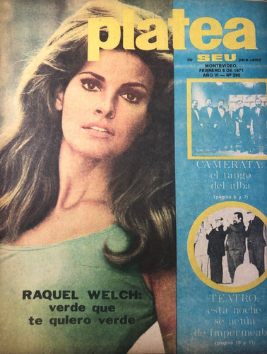 Revista Platea, Nº 290, 1971, Cine Radio Teatro , Rba