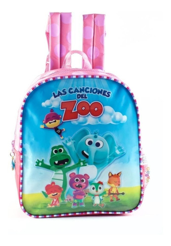 Mochila De Espalda Canciones De La Granja/zoo Jardin Orig 11