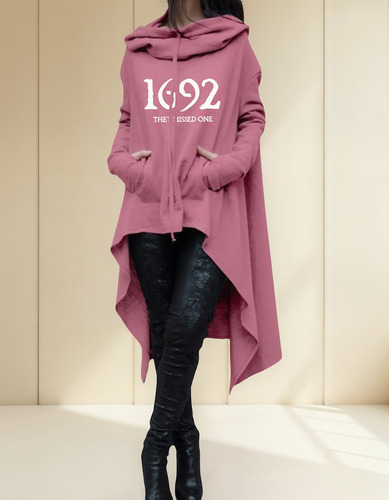 Sudadera Con Capucha De Otoño E Invierno De Manga Larga Con