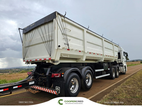Rodocaçamba Randon Basculante 9 Eixos Com Pneus Lona Fácil