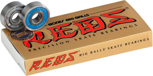 Big Balls Reds Rodamientos De Skate Pack De 8