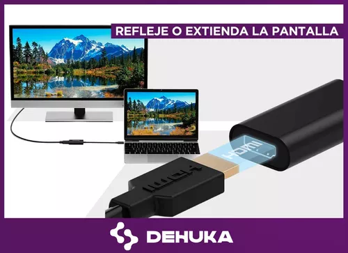 Adaptador De USB Tipo C a HDMI Formato 4k Solo MHL Macbook Pro