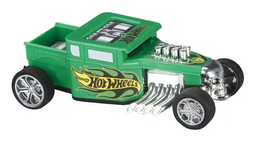 Auto Hotwheels A Fricción 13cm Fast Racer Pullback