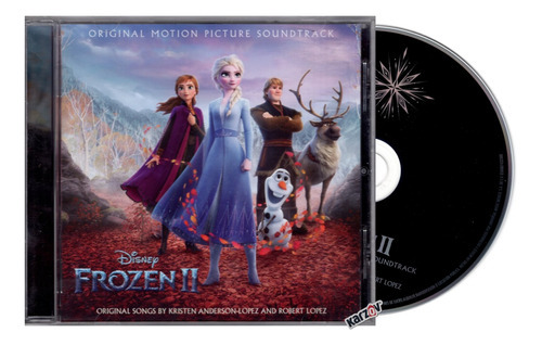 Frozen 2 Dos Disney Soundtrack En Ingles Disco Cd