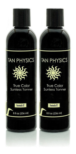 Lot De 2 tan Physics True Color   Nominal 1 sunless Self T