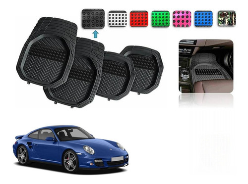 Tapetes 4pz Charola 3d Color Porsche 911 2005 A 2011