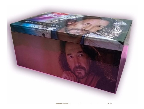 Imagen 2 de 4 de Marco Antonio Solis Caja De Madera Personalizada!!