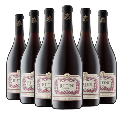 Vino Rutini Pinot Noir Caja X 6 X 750ml. 