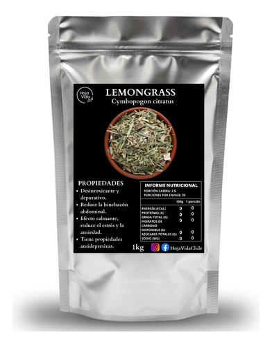 Lemongrass - Hierba Luisa 500g