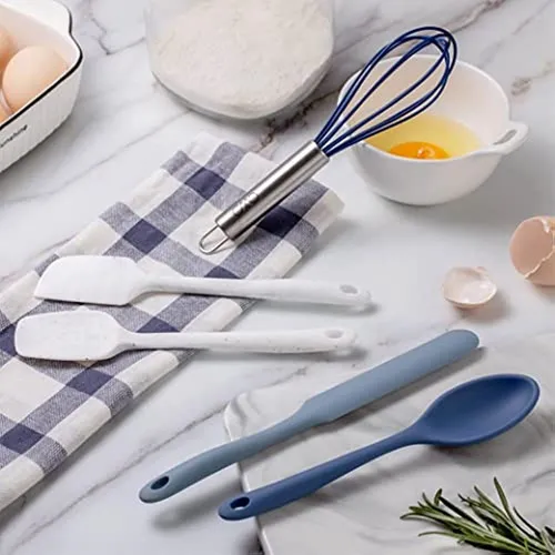 Cocine Con Los Utensilios De Cocina De Silicona Color Mini,