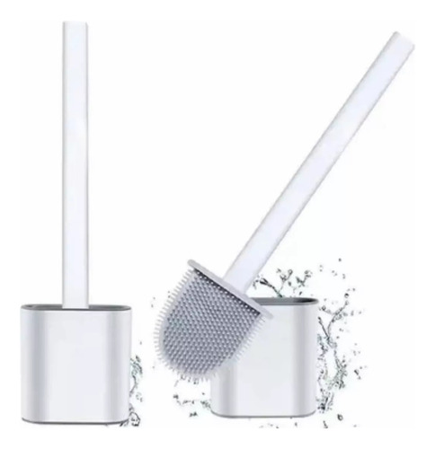 Escova Sanitária Silicone De Limpar Vaso Privada Banheiro