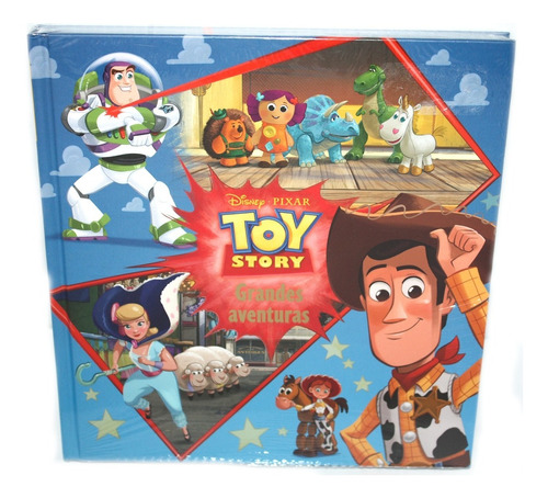Toy Story Grandes Aventuras Libro Disney Pixar Pasta Dura