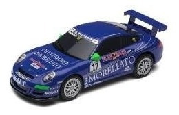 Imagen 1 de 1 de Porsche 997 Team Morellato De Pista Scalextric, 1/32, Carros