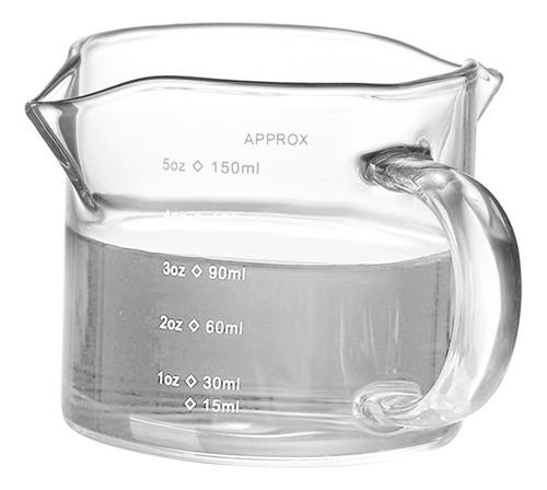 Taza Medidora De Vidrio 150ml Claro 150ml 150ml Claro 150ml