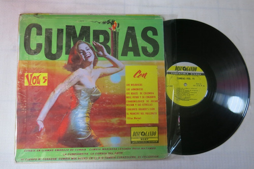 Vinyl Vinilo Lp Acetato Los Melodicos Cumbias Vol 5 Tropical