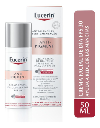 Eucerin Anti-pigment Crema Facial De Día Fps 30 50ml