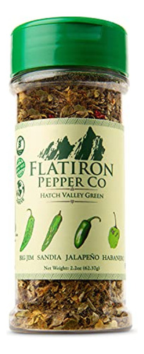 Regalos De Condimentos Flatiron Pepper Co - Verde Hatch Vall