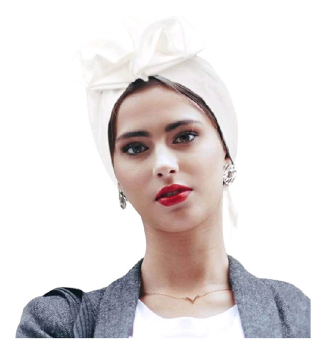 Turbante Moderno  Blanco