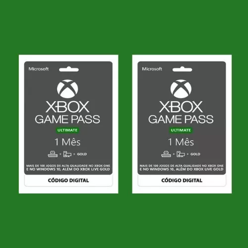 Xbox Game Pass Ultimate - Assinatura 1 Mês - Escorrega o Preço