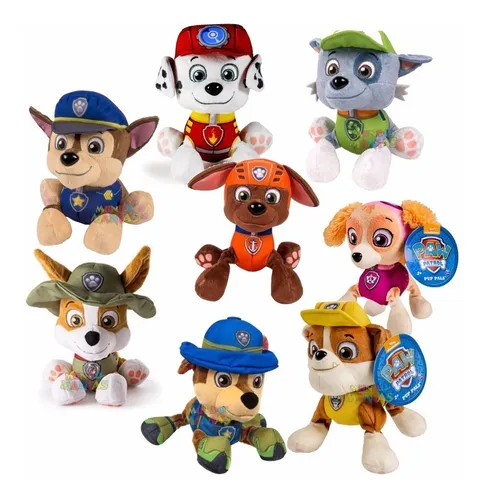 Mu ecos De Peluche Paw Patrol Patrulla Canina Mundo Manias