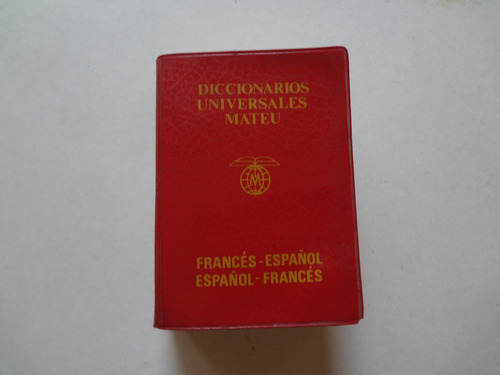 Diccionario Universal Mateu Francés Español Esp Franc 1961 