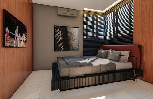 Imagem 12 de 24 de Edíficio Aquarius Com Apartamento De 1 Quarto E Sala Na Ponta Verde - Ap0012