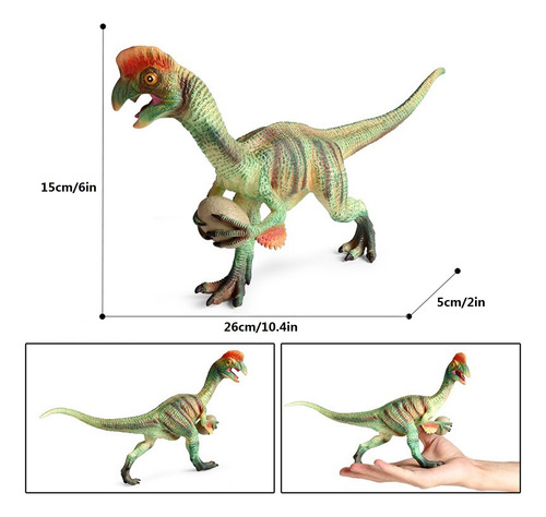 Modelo De Dinosaurio Ff Boy Gift, Sólido, Pintado A Mano, Co