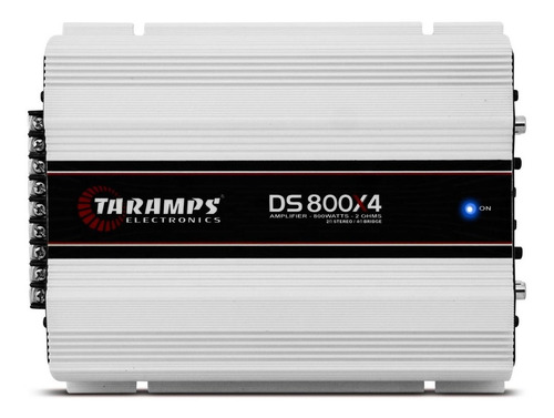 Modulo Taramps Ds-800 X4 800w Rms Rca Ds800x4 Amplificador