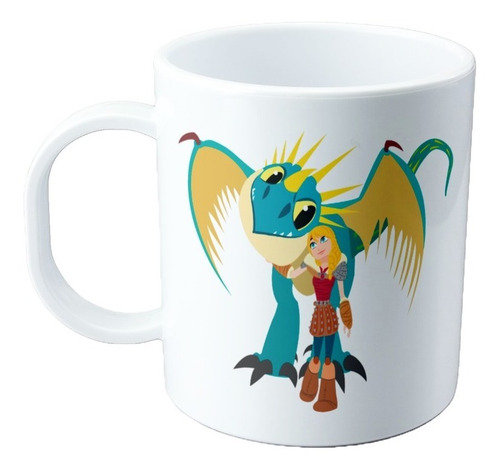Juego De Tazas De Plastico - Como Entrenar A Tu Dragón X4