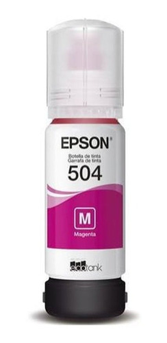 Refil Tanque De Tinta Epson T504 Magenta L4150/60/617 T50432