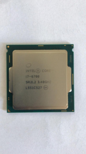 Imagem 1 de 2 de Processador Gamer Intel Core I7-6700 De 4 Núcleos E 3.4ghz