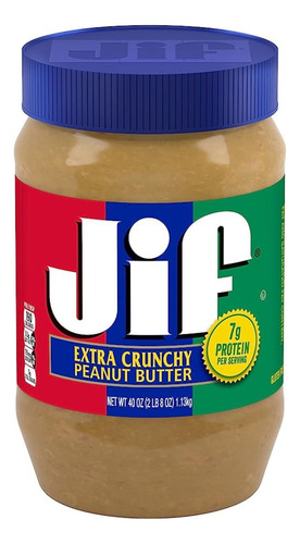 Jif Extra Crunchy Crema De Cacahuate 1.13kg Importado