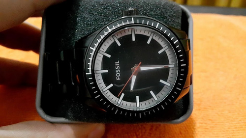 Relógio Bq 1268 Aço Preto Completo Novo Na Caixa