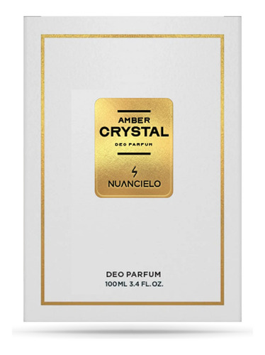 Amber Crystal - Nuancielo - Frasco 100ml - Perfume Feminino Luxuoso